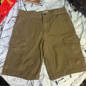 Carhartt Rugged Flex Relaxed Fit Canvas Cargo Work Shorts